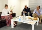 1-Kristiane Backer at Head Office